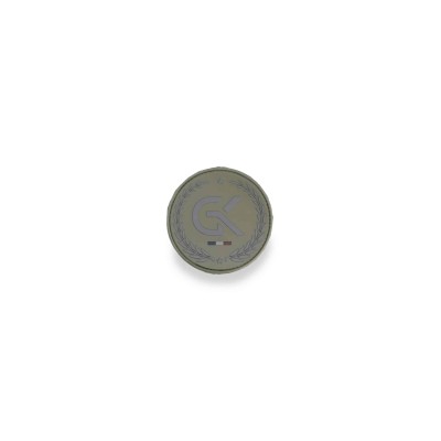 GK Low Visibility Rubber Patch Green