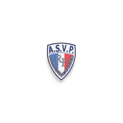 Rubber Patch A.S.V.P on Velcro