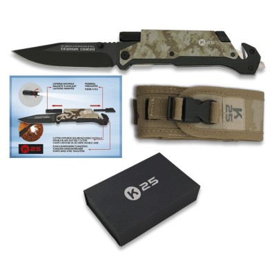 Folding Knife – K25 Flint and Torch