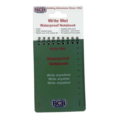 Waterproof Notebook A5 Format – OD GREEN