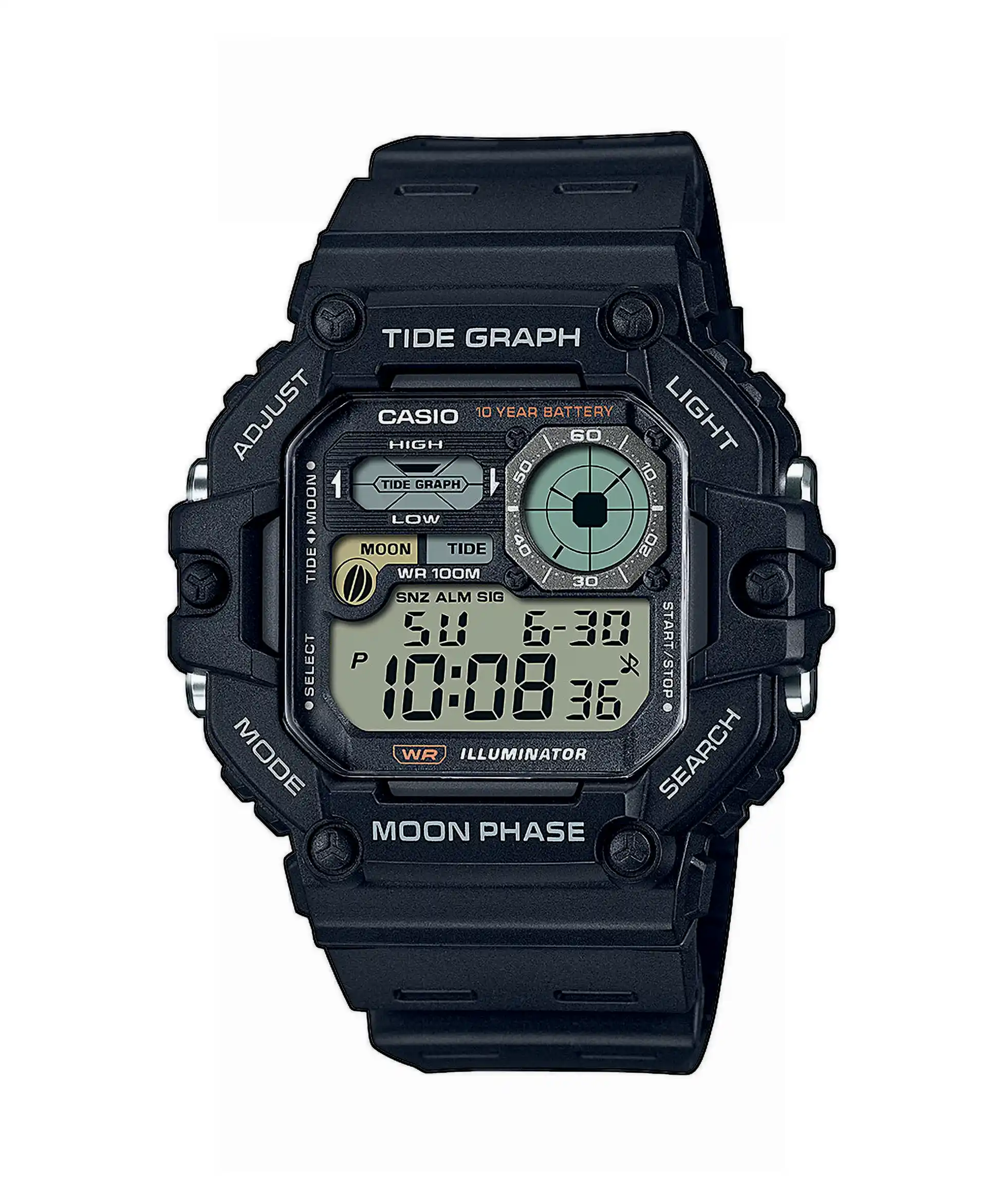 Montre WS-1700H-1AV Noir - CASIO