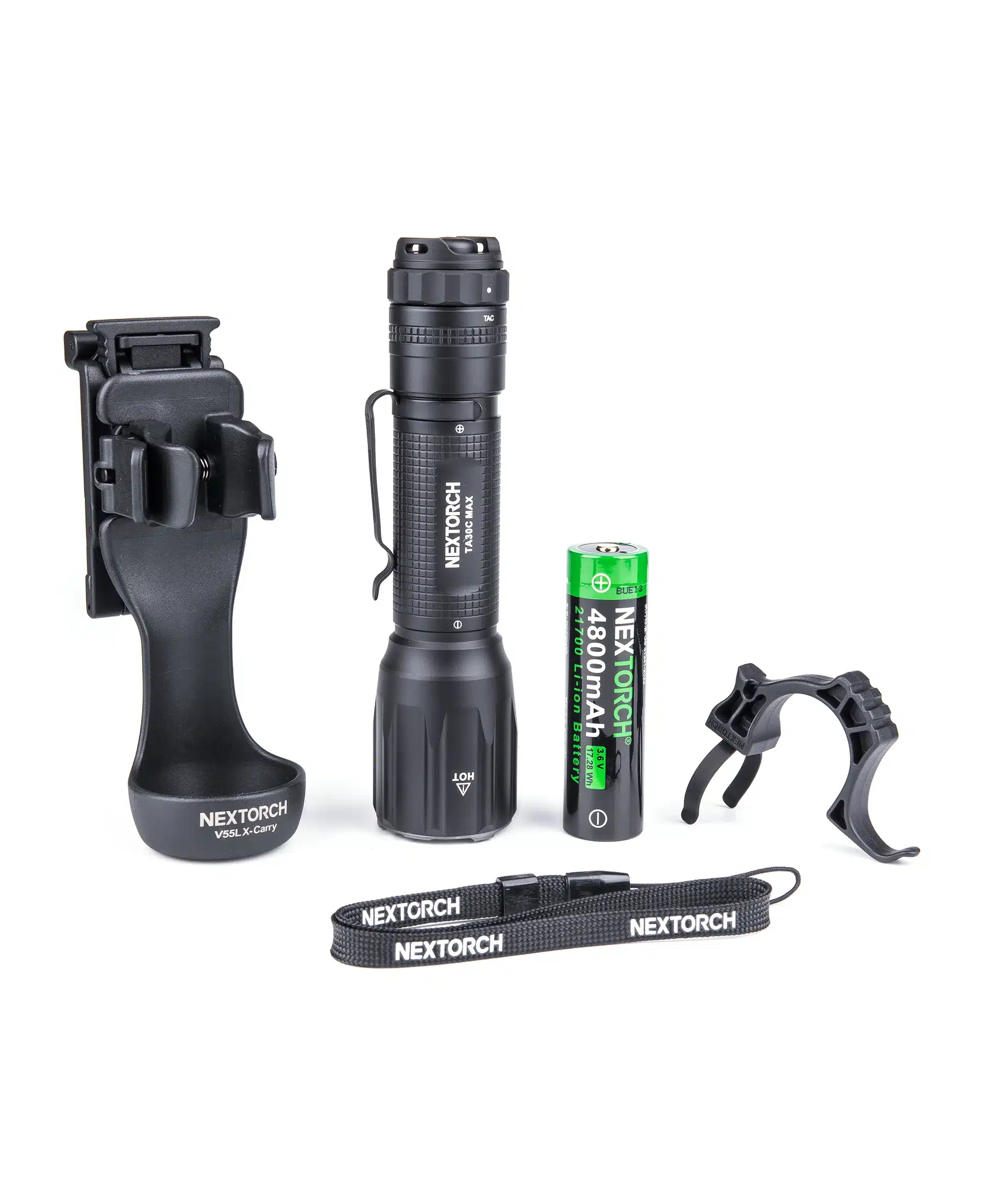 Lampe TA30MAX avec Accessoires V55L et FR-2 - NEXTORCH