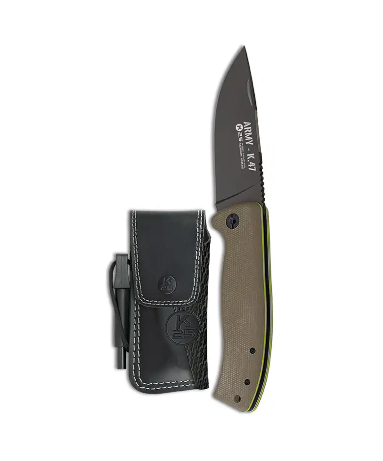 Couteau Pliant Micarta Vert - K25