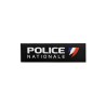 Bandeau Gomme “POLICE NATIONALE” Velcro 25x7 cm