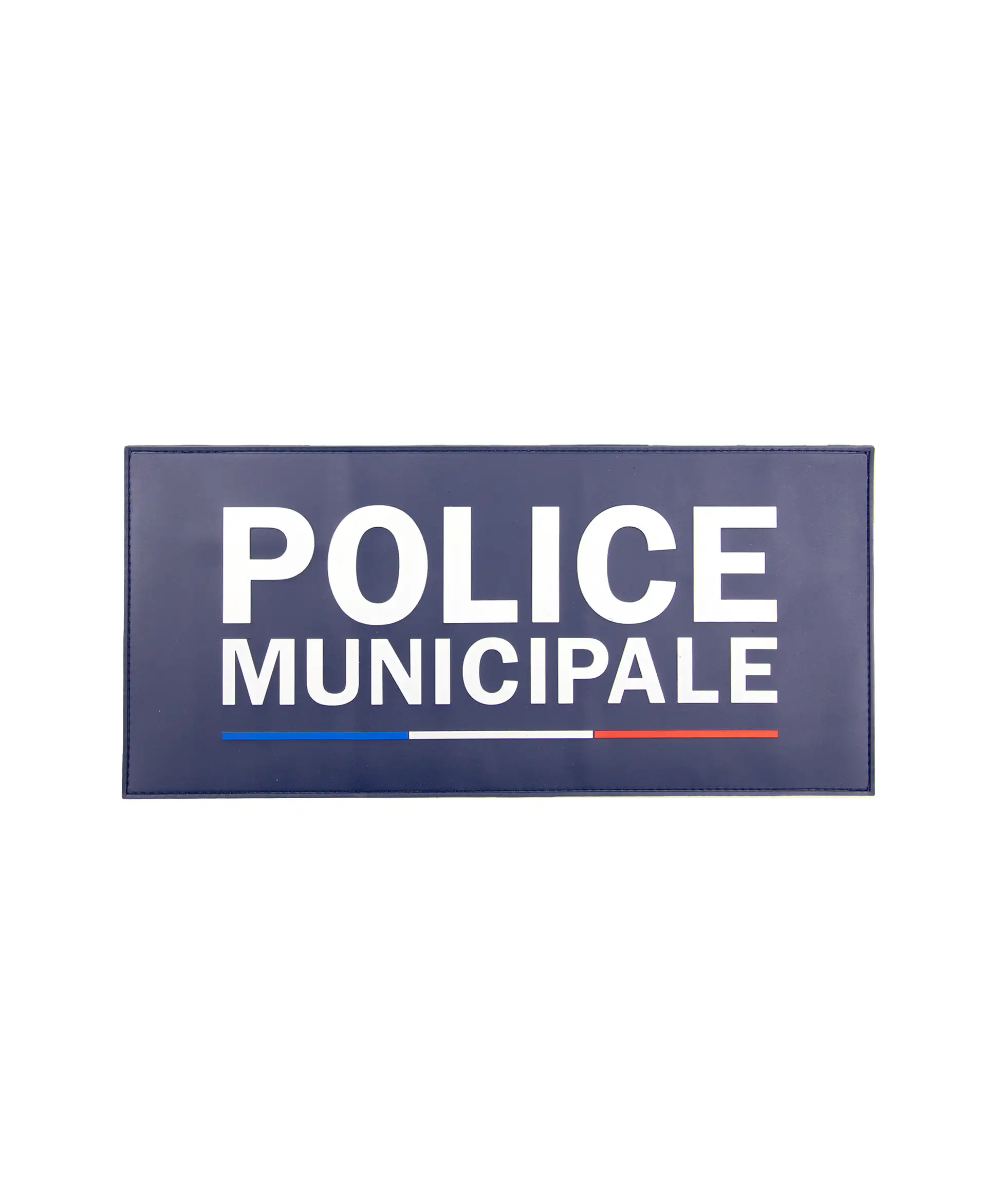 Bandeau Gomme “POLICE MUNICIPALE” Velcro 28x13 cm