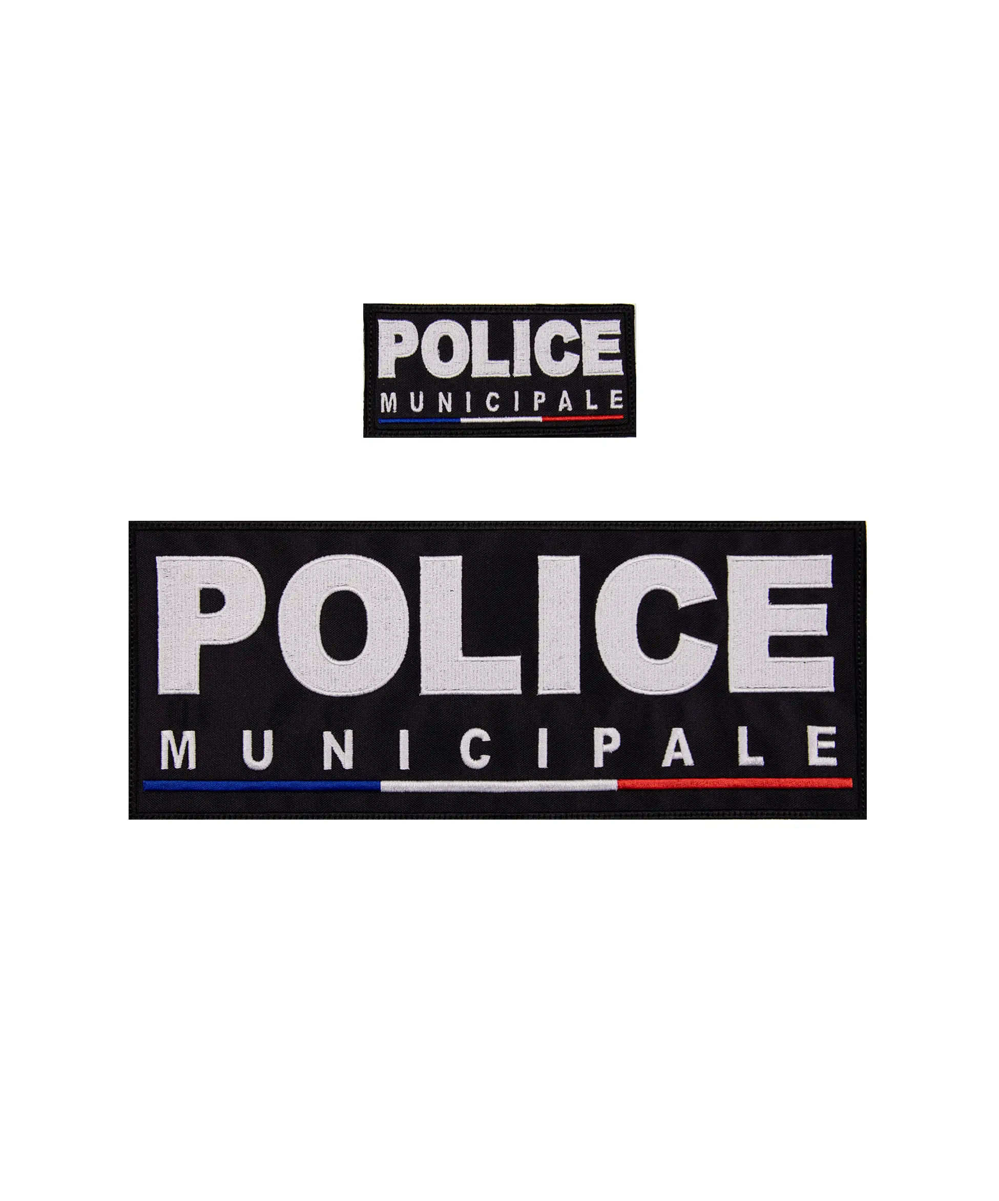 Badges tissu Police Municipale brodés