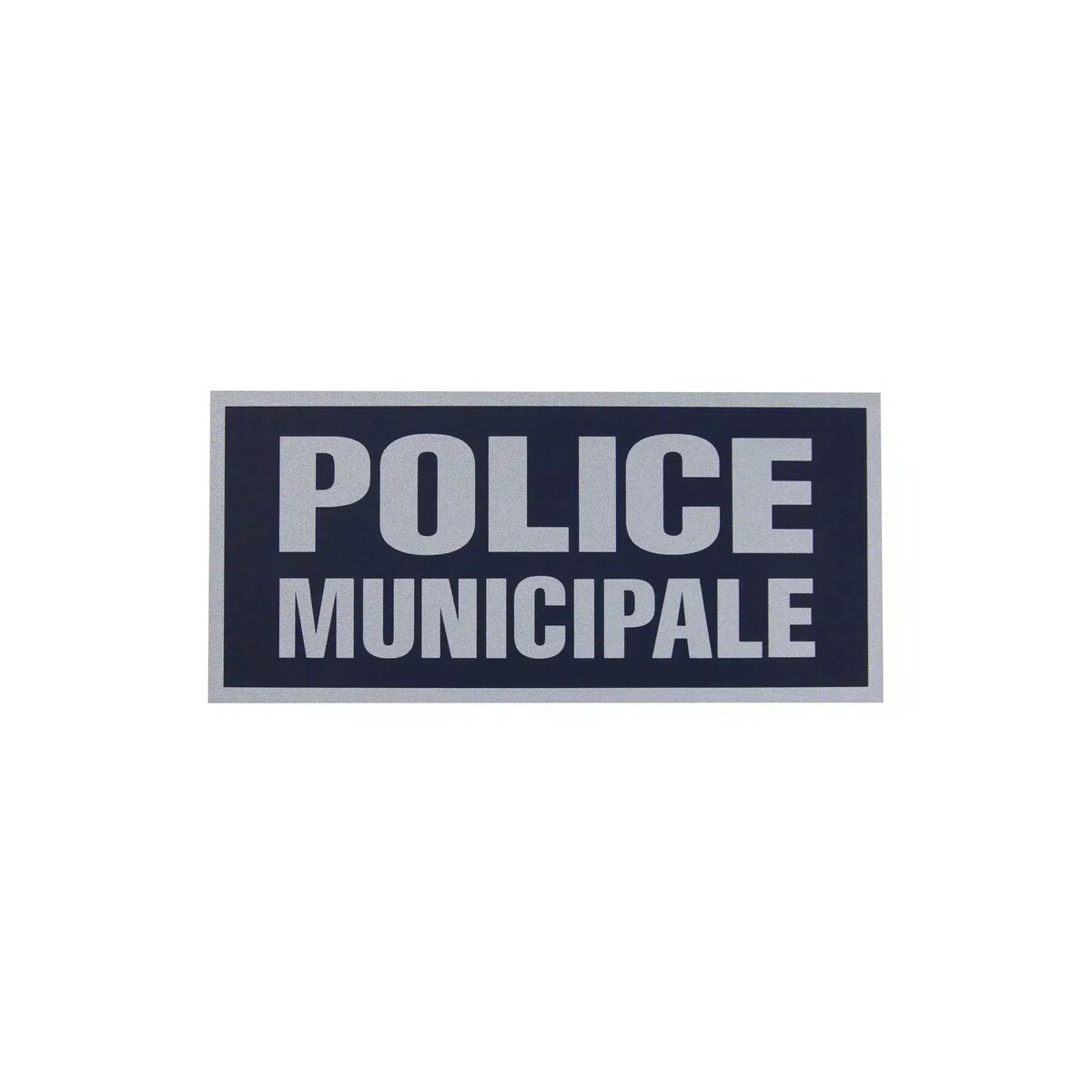 Bandeau Police Municipale sur Gripper 21x9.7cm