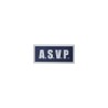 Flap ASVP on Hook-and-Loop 13x6cm
