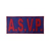 ASVP Fabric Patch 23×13 cm