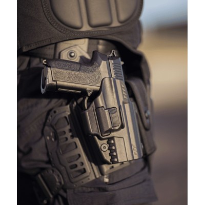 Molded Duty Holster with Retention