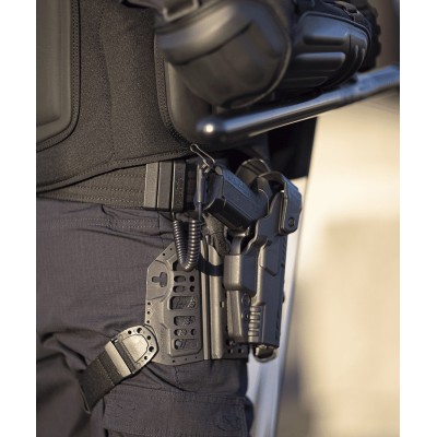 Molded Duty Holster with Retention
