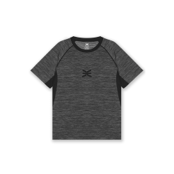 T-shirt de sport Stamina Noir / Gris