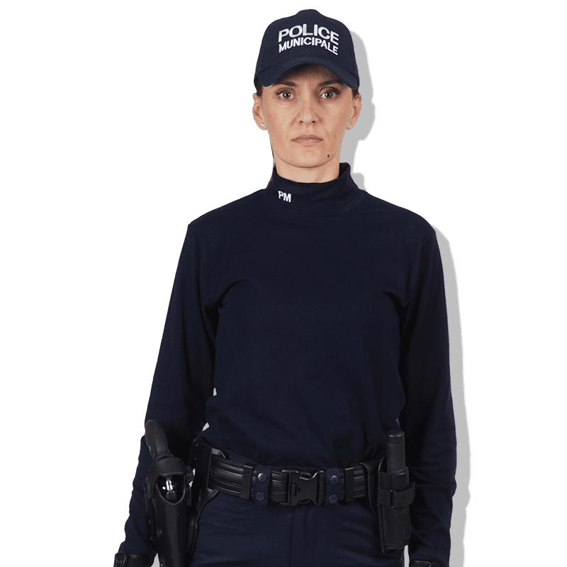 Sous pull marine manches longues