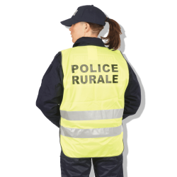 Chasuble jaune personnalisable