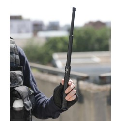 Bâton Télescopique Acier & Aluminium avec Bouton Poussoir