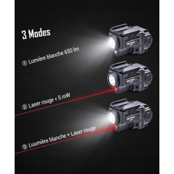Lampe pour Arme WL22R - NEXTORCH
