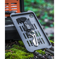 Couteau S-NECK avec étui kidex + corde