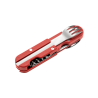 Couteau Bivouac avec couverts - Rouge