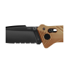 Couteau C.A.C® Serration - Tan