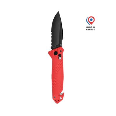 C.A.C® Serrated Knife – Red