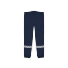 Pantalon Sécurité Privée marine avec bandes HV - GK SAFETEK®️
