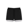 Short de sport sprint 2-en-1 GK UNDERCOVER Noir