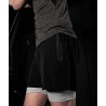 GK UNDERCOVER Sprint 2-in-1 Athletic Shorts Black