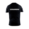 T-shirt Gendarmerie - Inscription blanche