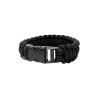 9″ Paracord Bracelet - Black
