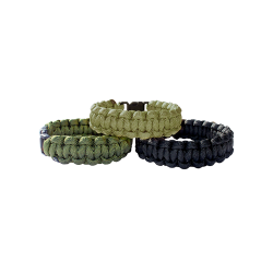 Bracelet Paracorde 9"- Vert OD