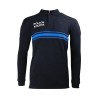 Navy Blue Long Sleeve Polo