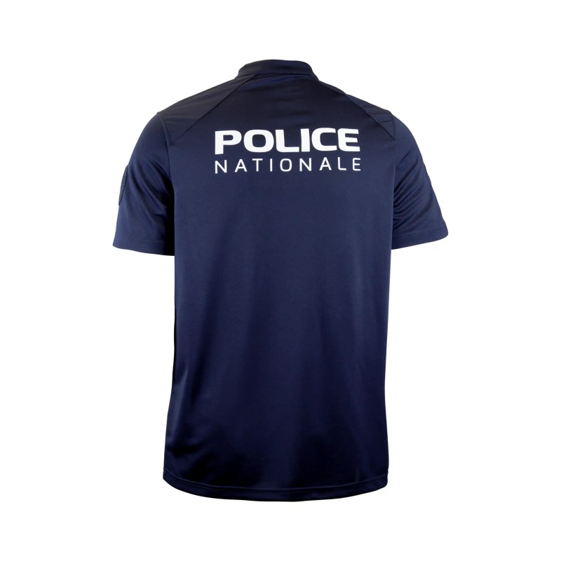 Polo Manches Courtes Police Nationale - Marine