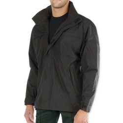 Coupe-vent noir windbreaker