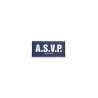 Bandeau Gomme “ASVP” Velcro 13x6 cm