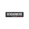 Bandeau Gomme “GENDARMERIE” Velcro 25x7cm