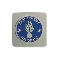 Médaille Gendarmerie à support carré
