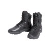 Chaussures d'intervention boots cuir & toile zip