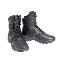 Chaussures d'intervention boots cuir & toile
