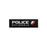 Bandeau Gomme “POLICE NATIONALE” Velcro 25x7 cm