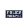 Bandeau Police Municipale sur Gripper 21x9.7cm