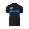 Polo marine manches courtes