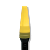Cone de circulation jaune