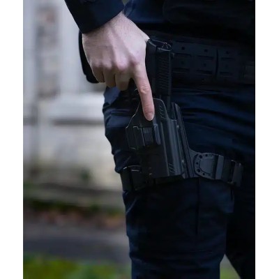 Molded Duty Holster with Retention