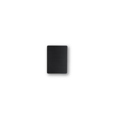 Support pour carte professionnelle avec velcro Noir - Lot de 10