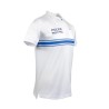 Polo blanc manches courtes