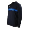 Navy Blue Long Sleeve Polo