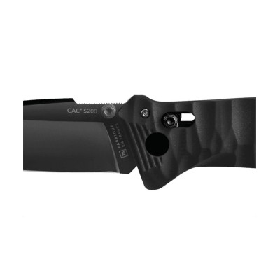 Couteau C.A.C® Lisse -  Noir