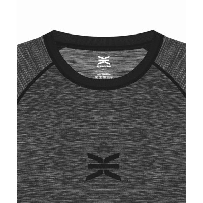 T-shirt de sport Stamina Noir / Gris