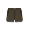 Sprint 2-in-1 Sports Shorts GK UNDERCOVER Khaki