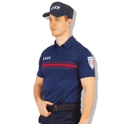 Polo avec Zip Manches Courtes